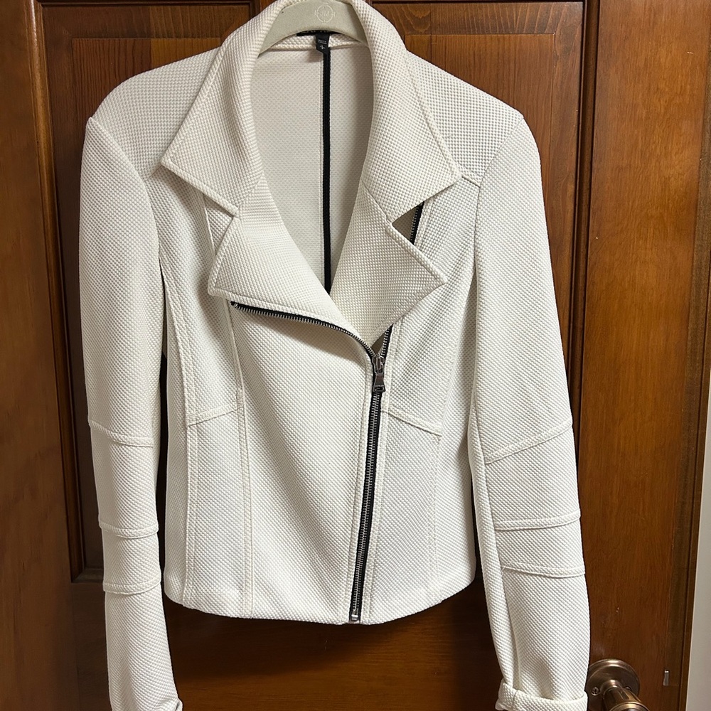 Express Textured Moto Jacket
